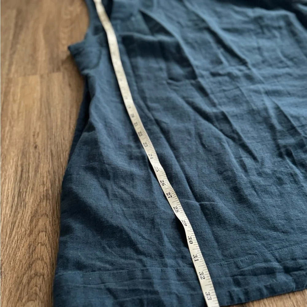 Free People Navy Mini Dress with Pockets - Picture 10 of 12